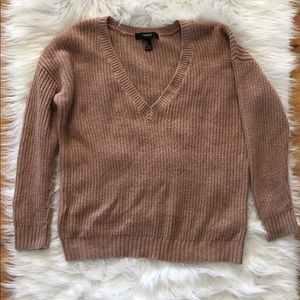 Forever 21 Sweaters - 🌺Forever 21 mauve color sweater size S Forever 21 Sweaters - 🌺Forever 21 mauve color sweater size S